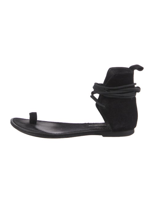 Ann Demeulemeester Suede Sandals