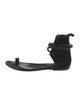 Ann Demeulemeester Suede Sandals