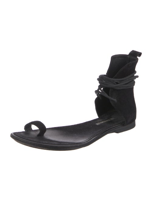 Ann Demeulemeester Suede Sandals