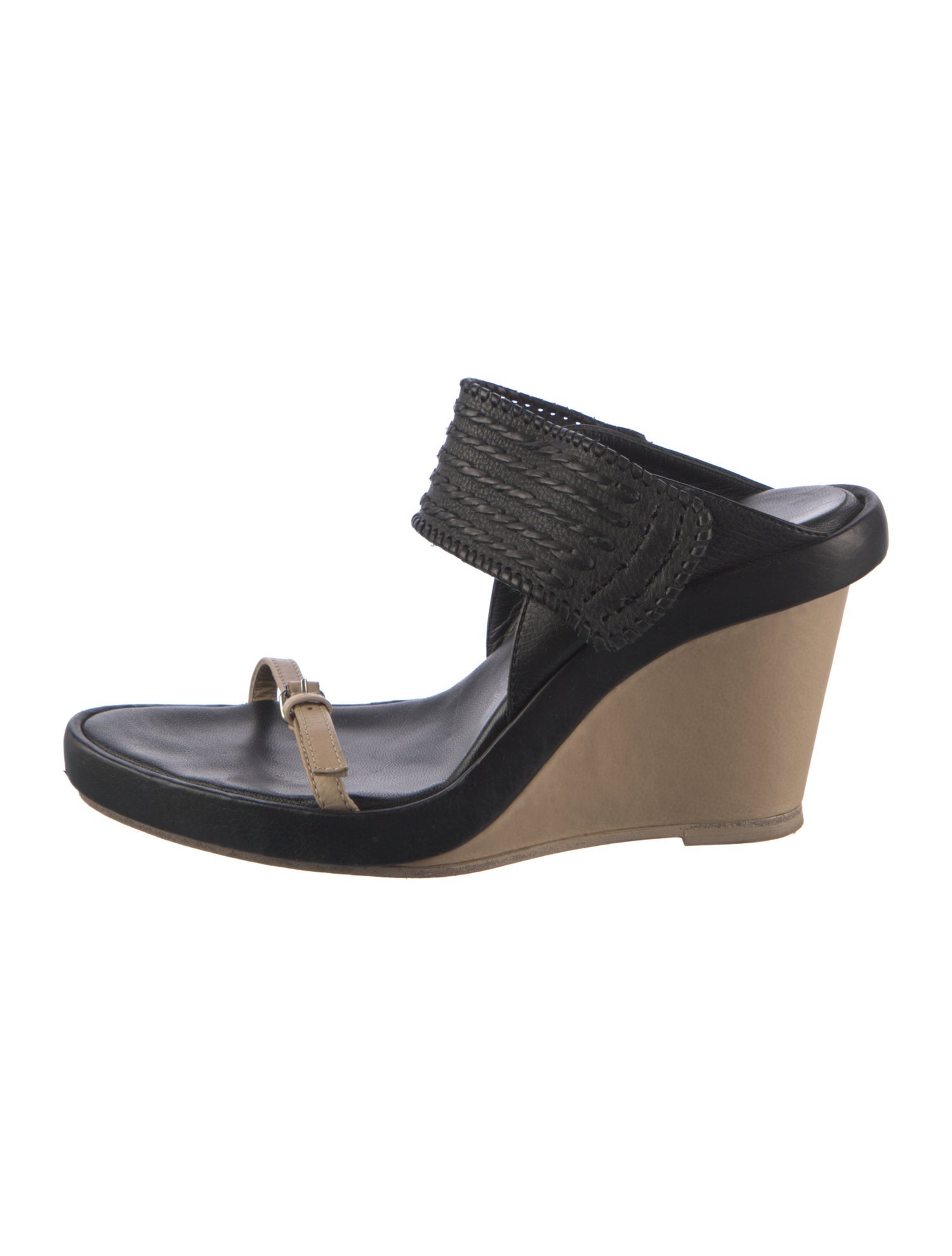 Ann Demeulemeester Leather Slides