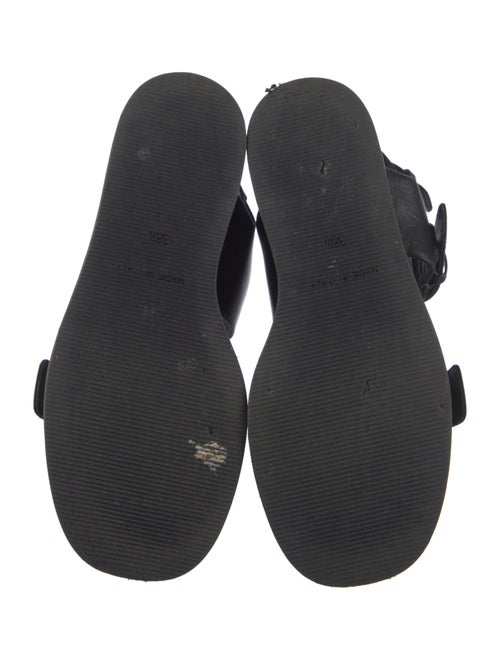 Ann Demeulemeester Leather Slingback Sandals