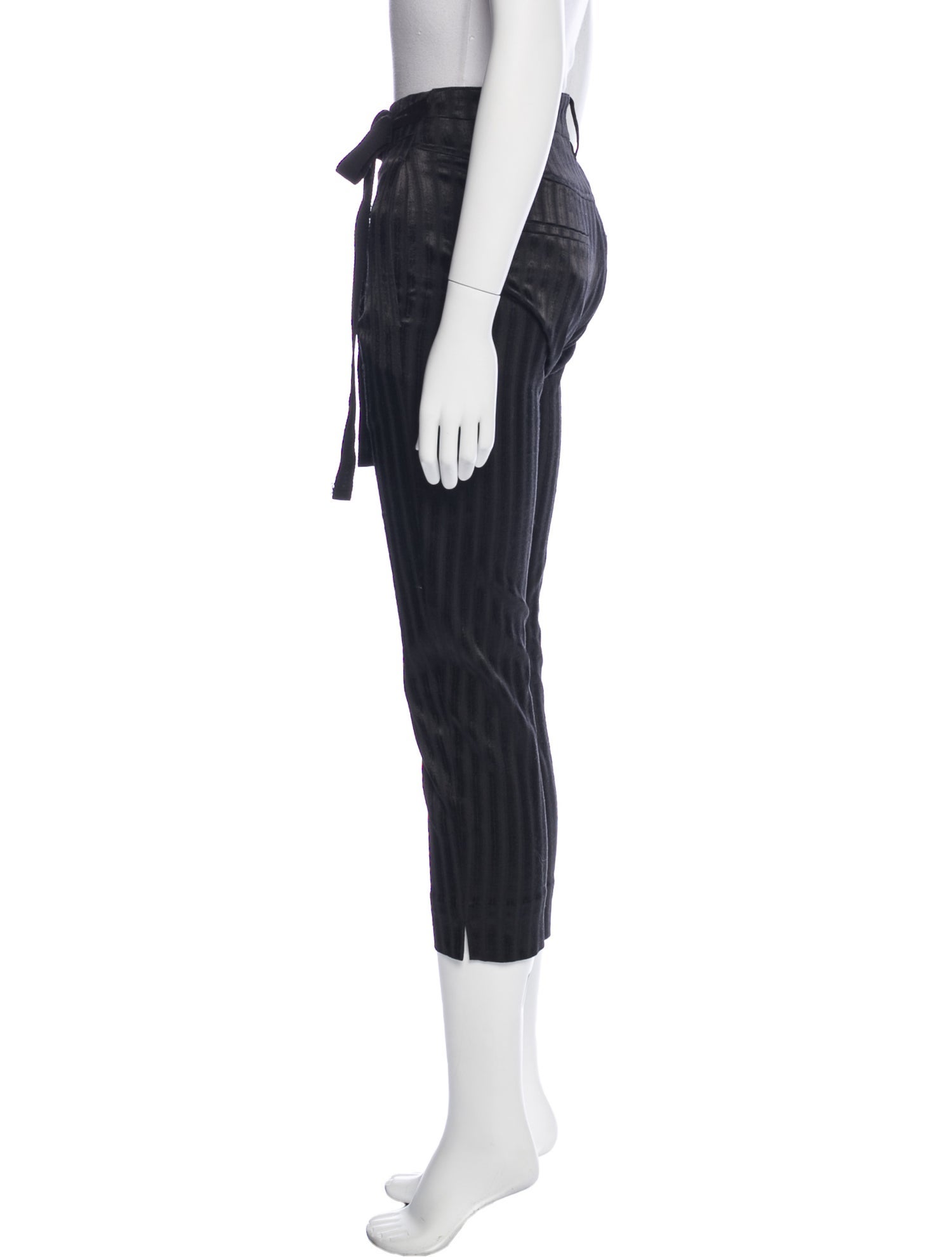 Ann Demeulemeester Striped Straight Leg Pants