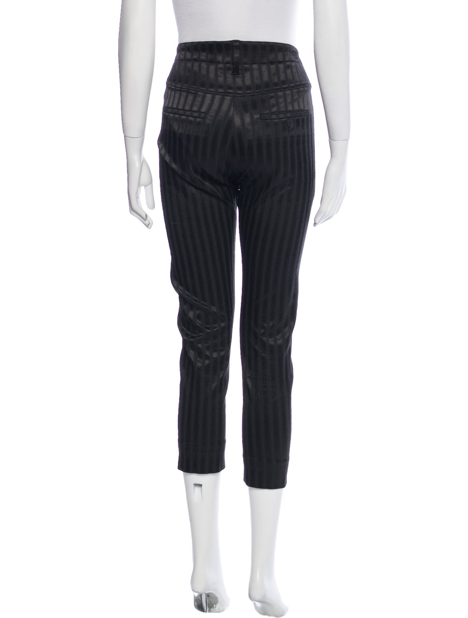 Ann Demeulemeester Striped Straight Leg Pants