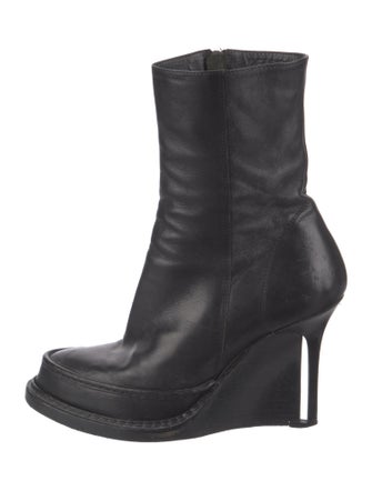 Ann Demeulemeester Leather Boots