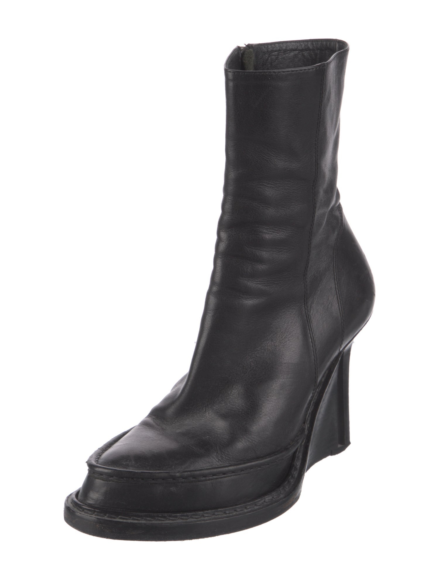 Ann Demeulemeester Leather Boots
