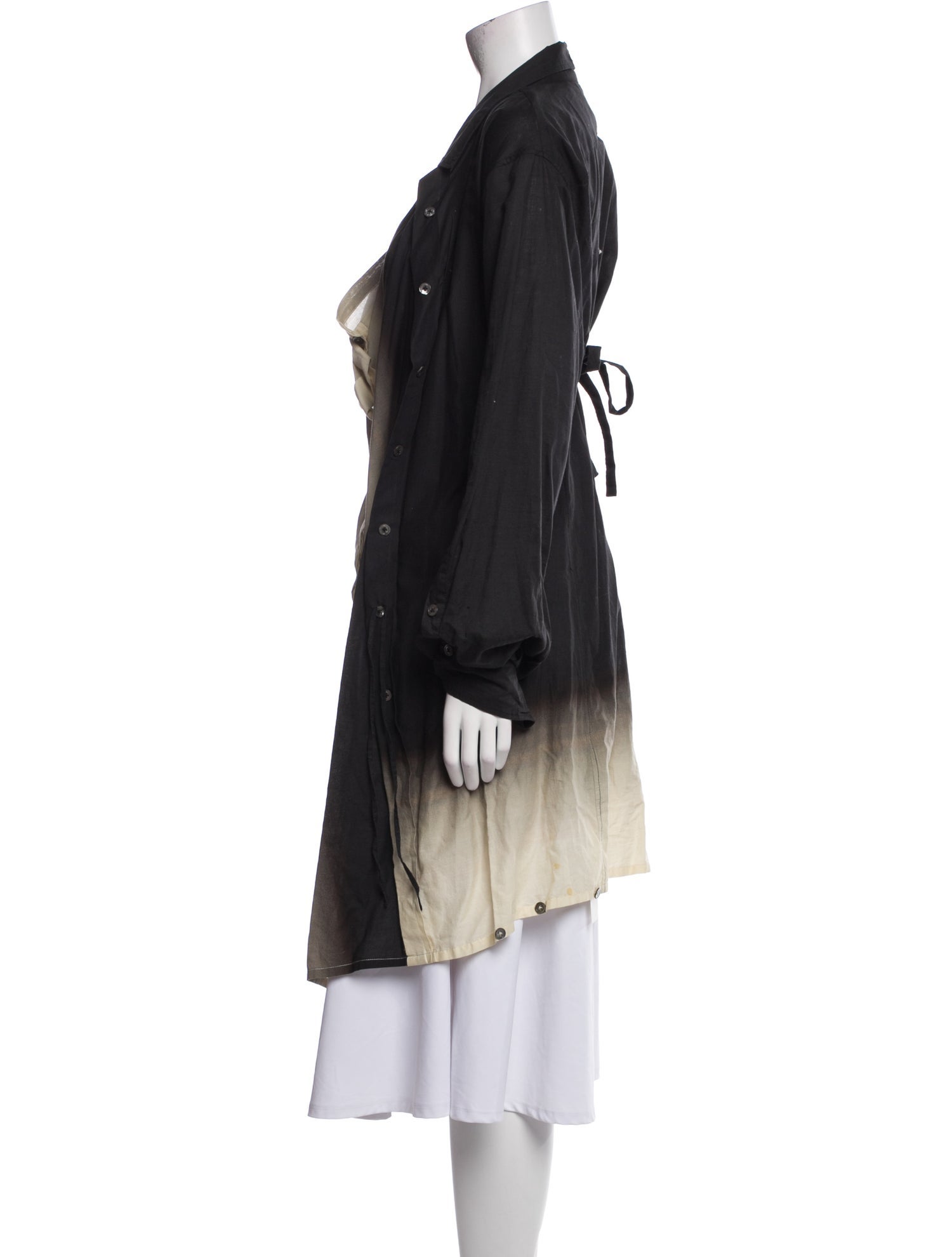 Ann Demeulemeester V-Neck Long Sleeve Tunic