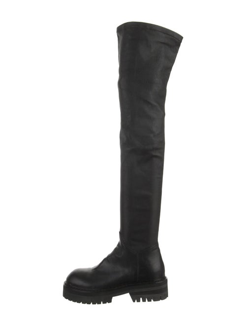 Ann Demeulemeester Leather Sock Boots