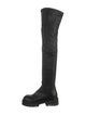 Ann Demeulemeester Leather Sock Boots
