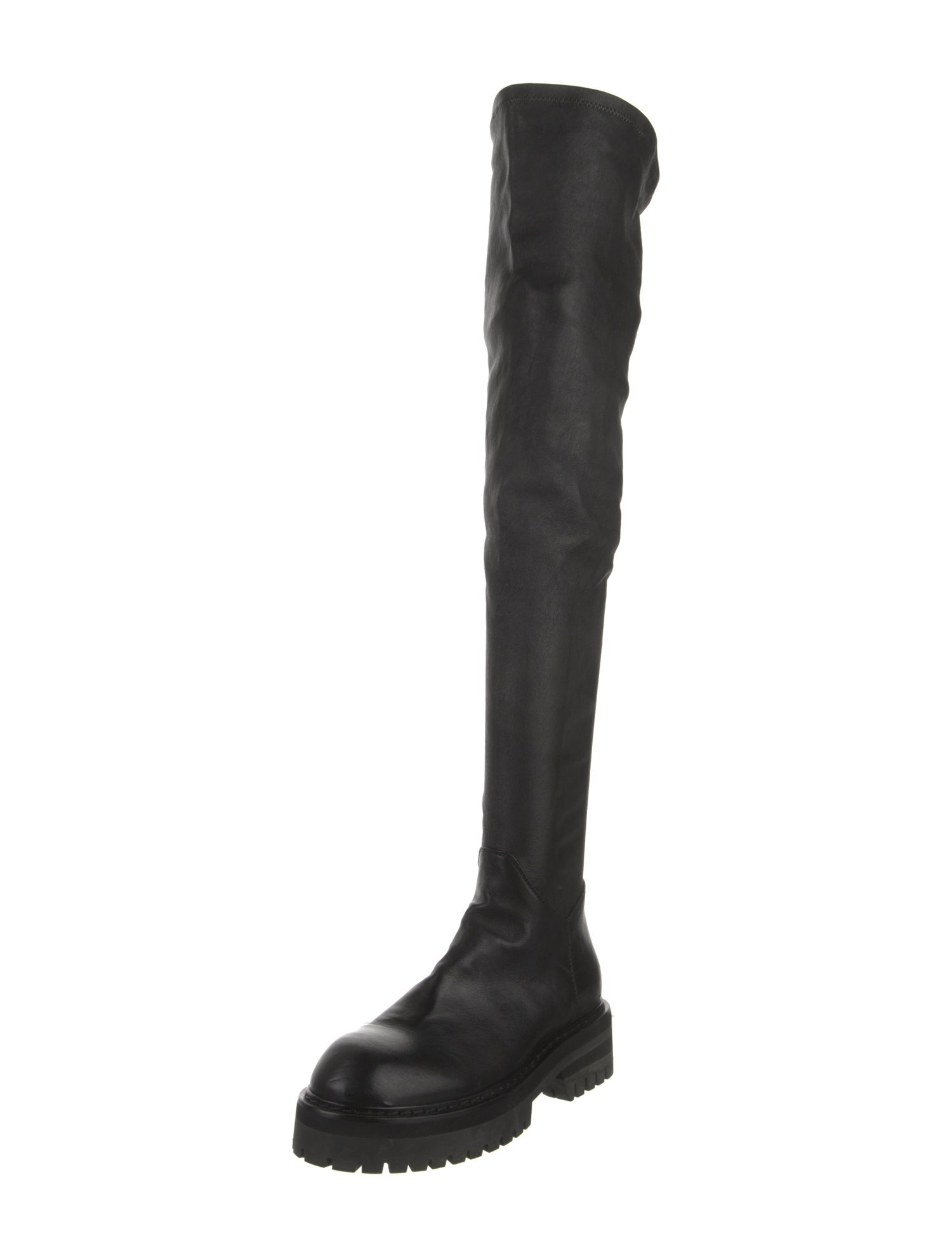 Ann Demeulemeester Leather Sock Boots