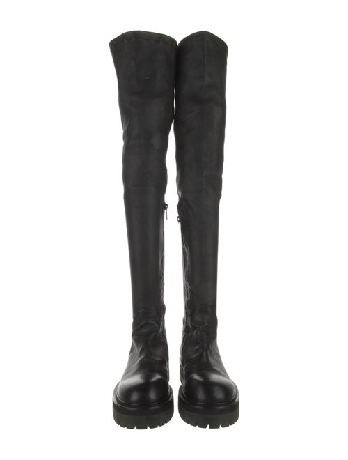 Ann Demeulemeester Leather Sock Boots