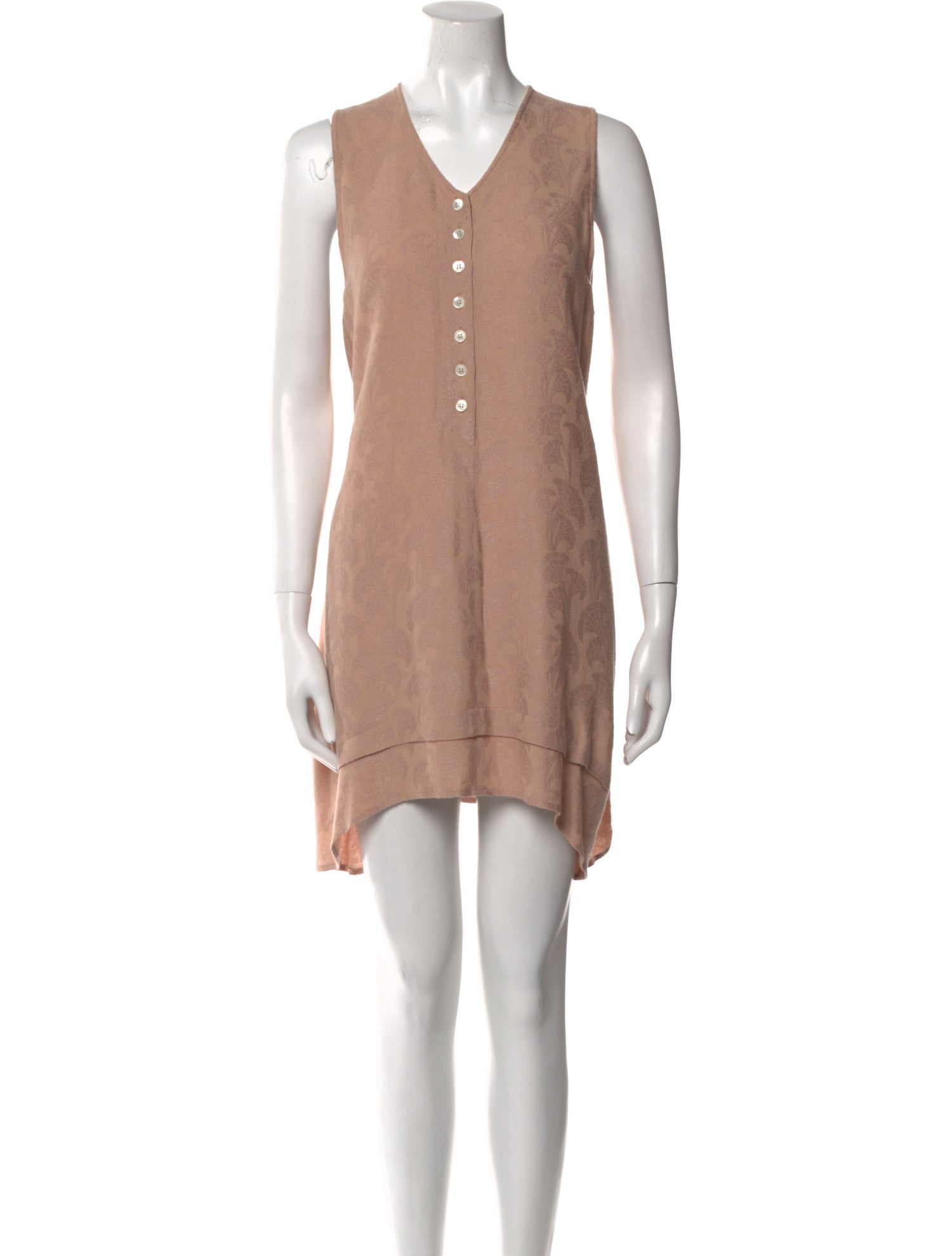 Ann Demeulemeester 1990's V-Neck Tunic