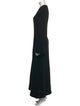 Ann Demeulemeester Merino Wool Long Dress