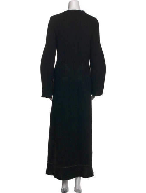 Ann Demeulemeester Merino Wool Long Dress
