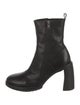 Ann Demeulemeester Leather Sock Boots