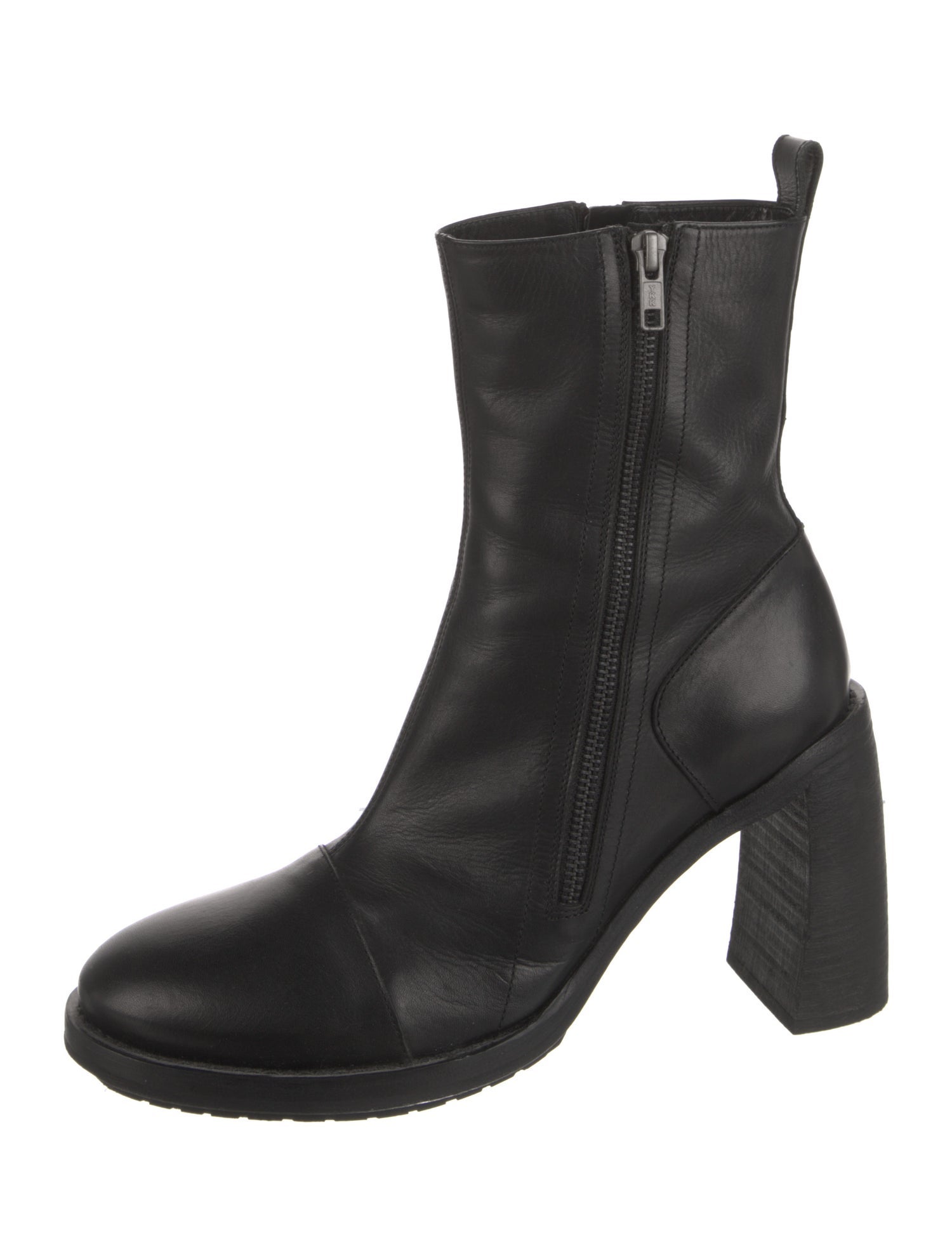 Ann Demeulemeester Leather Sock Boots