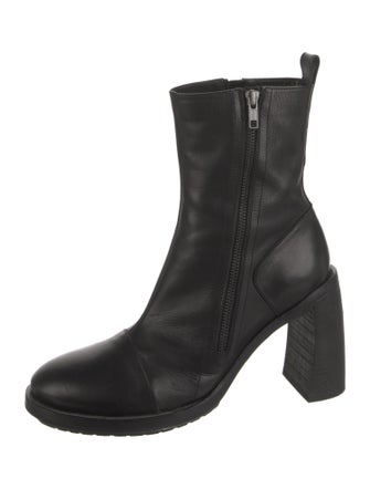 Ann Demeulemeester Leather Sock Boots