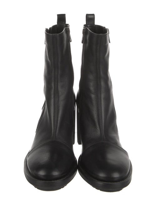 Ann Demeulemeester Leather Sock Boots
