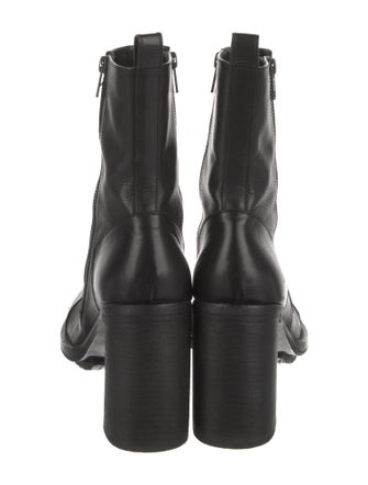 Ann Demeulemeester Leather Sock Boots