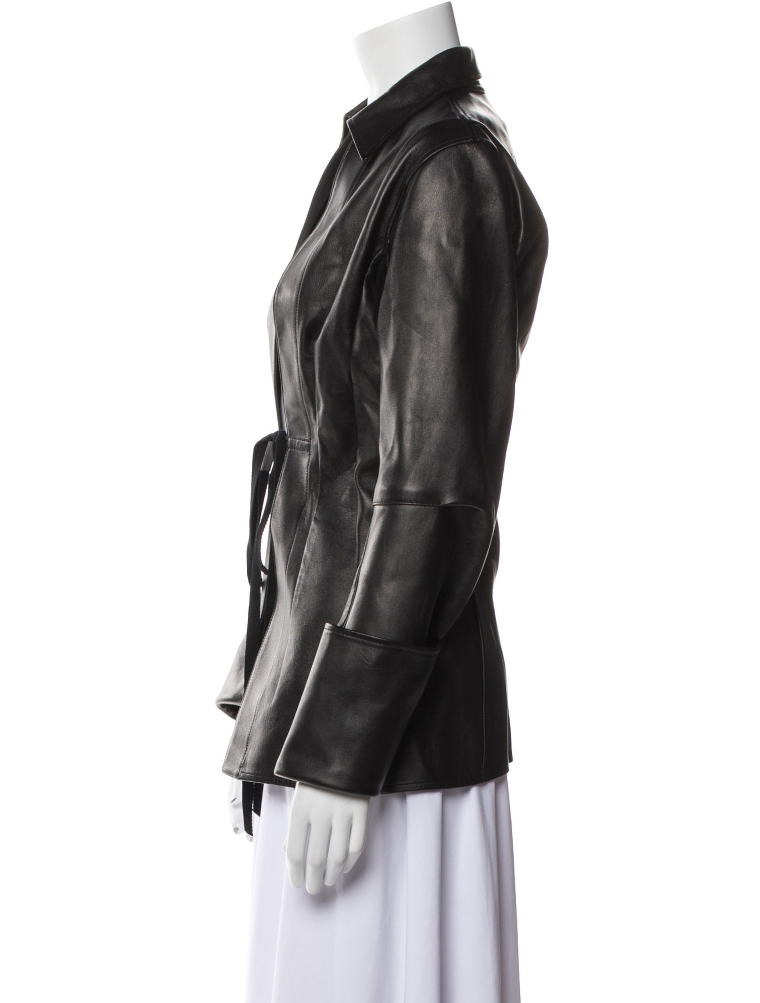 Ann Demeulemeester Vintage Leather Coat
