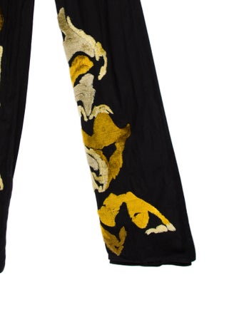 Ann Demeulemeester Graphic Print Scarf