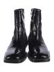 Ann Demeulemeester Patent Leather Combat Boots