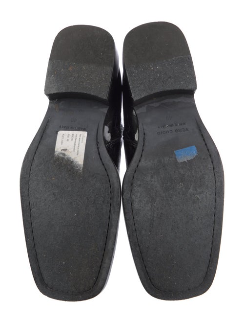 Ann Demeulemeester Patent Leather Combat Boots