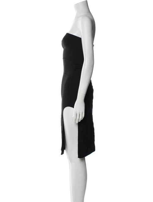 Ann Demeulemeester Strapless Mini Dress