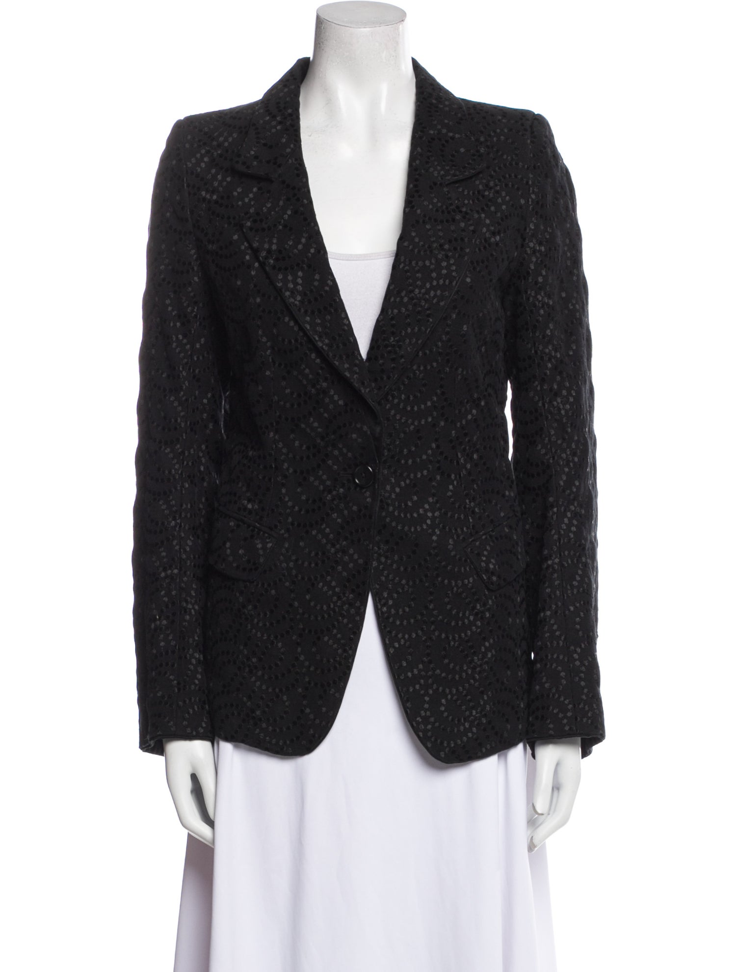 Ann Demeulemeester Printed Blazer