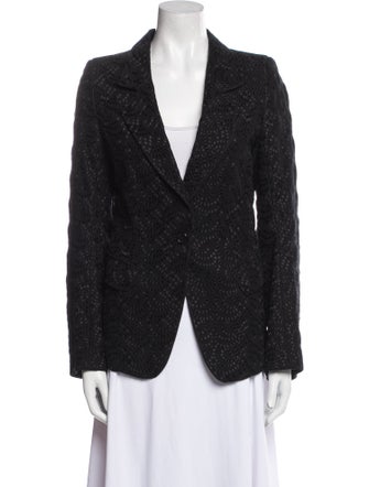 Ann Demeulemeester Printed Blazer