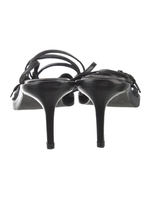 Ann Demeulemeester Leather Gladiator Sandals