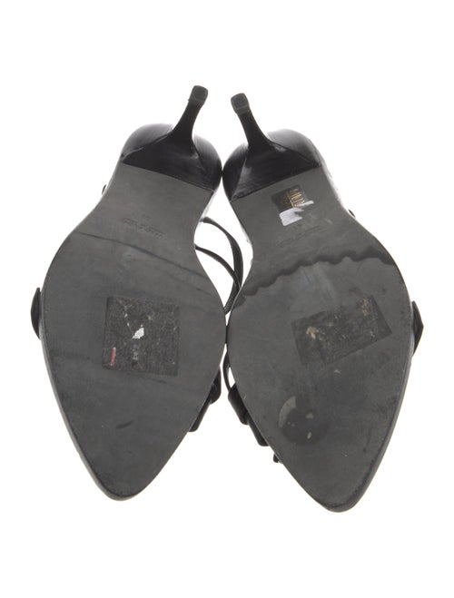 Ann Demeulemeester Leather Gladiator Sandals