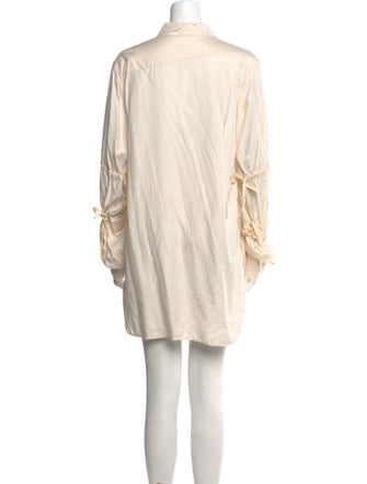 Ann Demeulemeester Silk Mini Dress