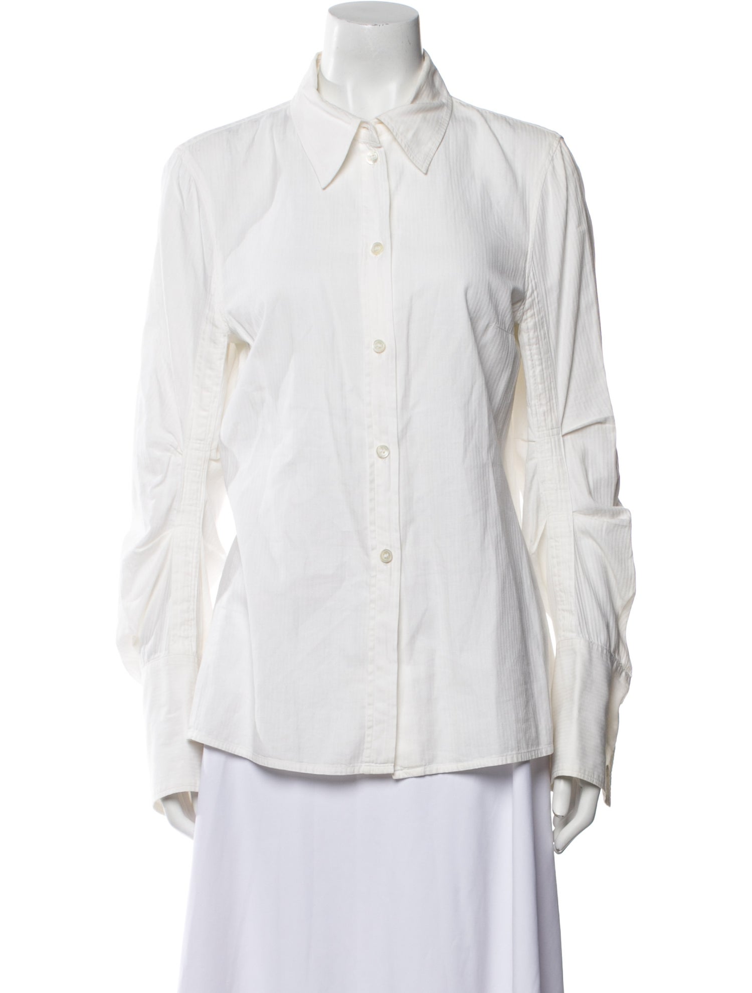 Ann Demeulemeester Long Sleeve Button-Up Top