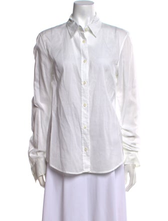 Ann Demeulemeester Long Sleeve Button-Up Top
