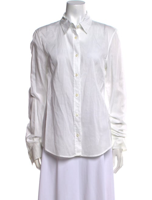 Ann Demeulemeester Long Sleeve Button-Up Top
