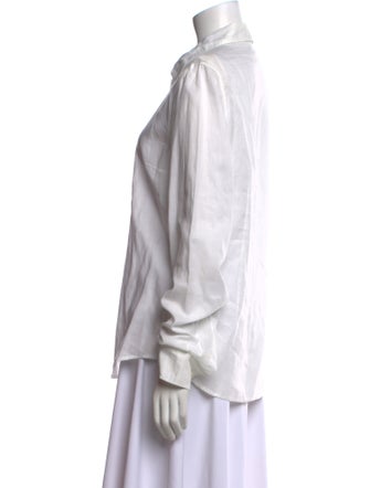 Ann Demeulemeester Long Sleeve Button-Up Top