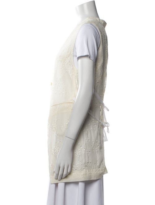 Ann Demeulemeester Silk Striped Jacket