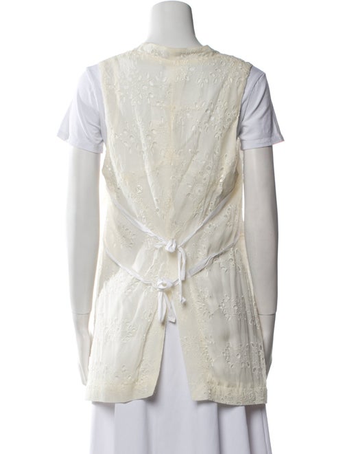 Ann Demeulemeester Silk Striped Jacket