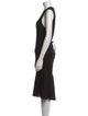 Ann Demeulemeester Virgin Wool Midi Length Dress