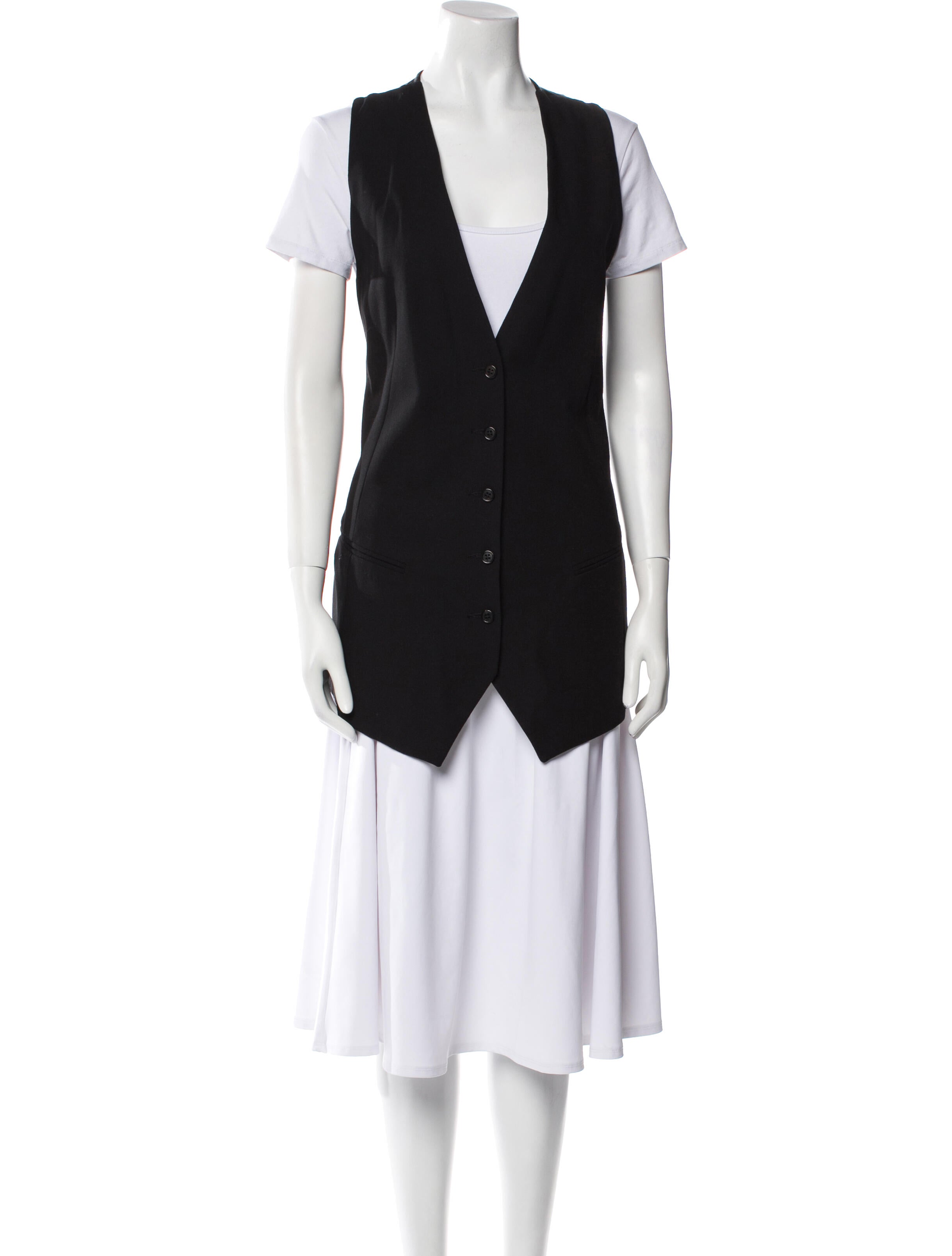 Ann Demeulemeester Virgin Wool Vest