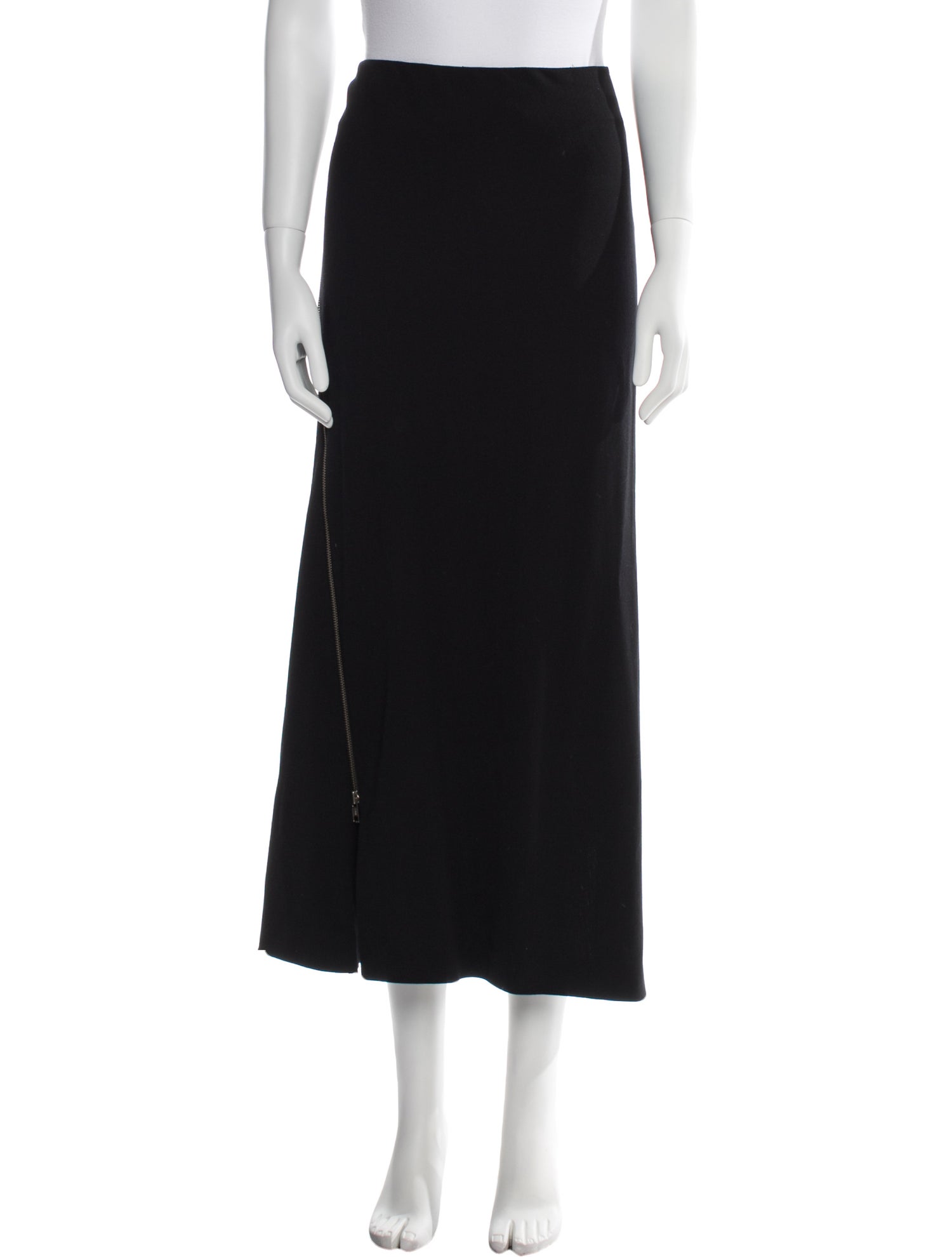 Ann Demeulemeester Wool Midi Length Skirt