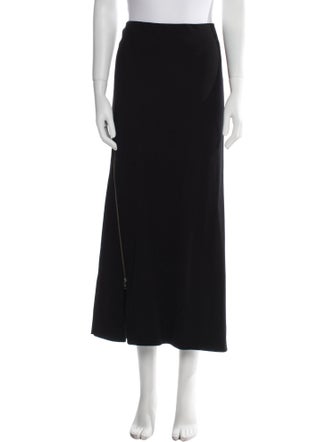 Ann Demeulemeester Wool Midi Length Skirt