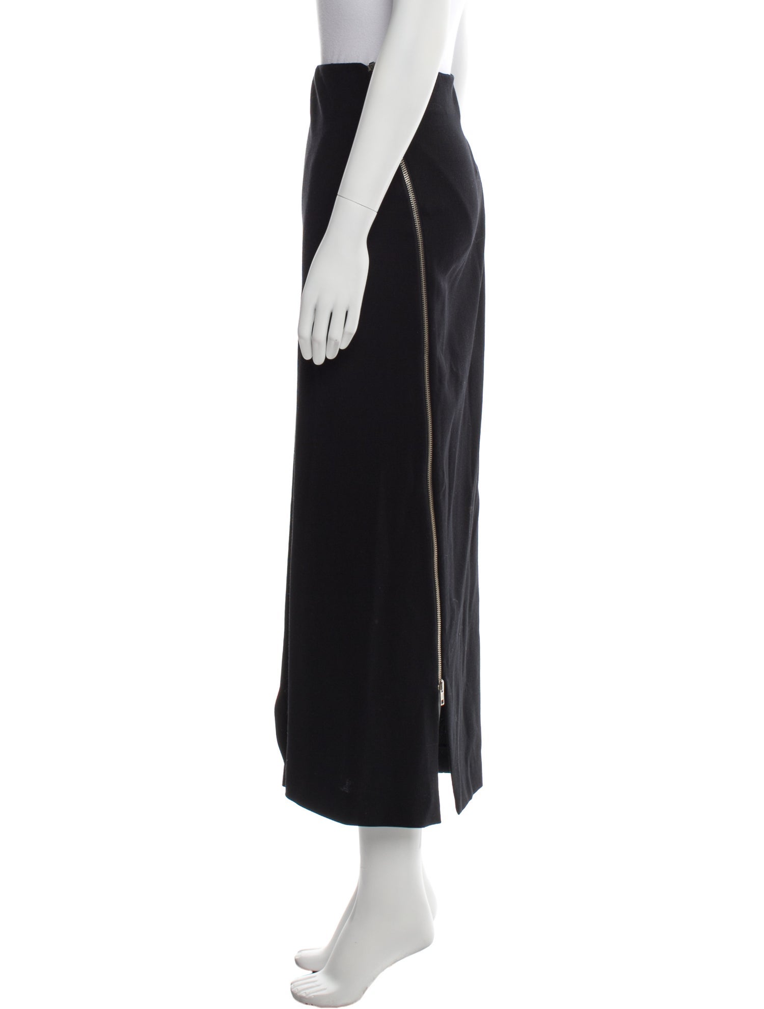 Ann Demeulemeester Wool Midi Length Skirt