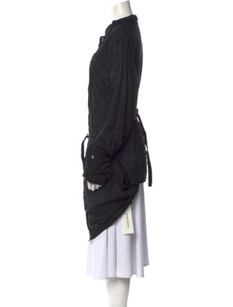 Ann Demeulemeester Mock Neck Long Sleeve Tunic