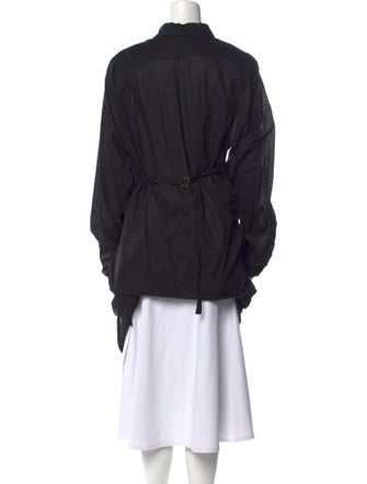 Ann Demeulemeester Mock Neck Long Sleeve Tunic