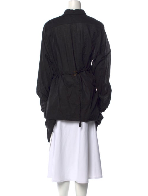 Ann Demeulemeester Mock Neck Long Sleeve Tunic