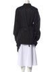 Ann Demeulemeester Mock Neck Long Sleeve Tunic