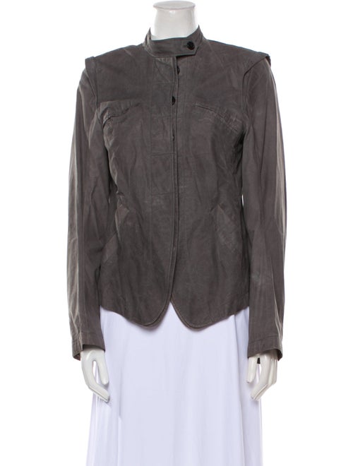 Ann Demeulemeester Leather Jacket
