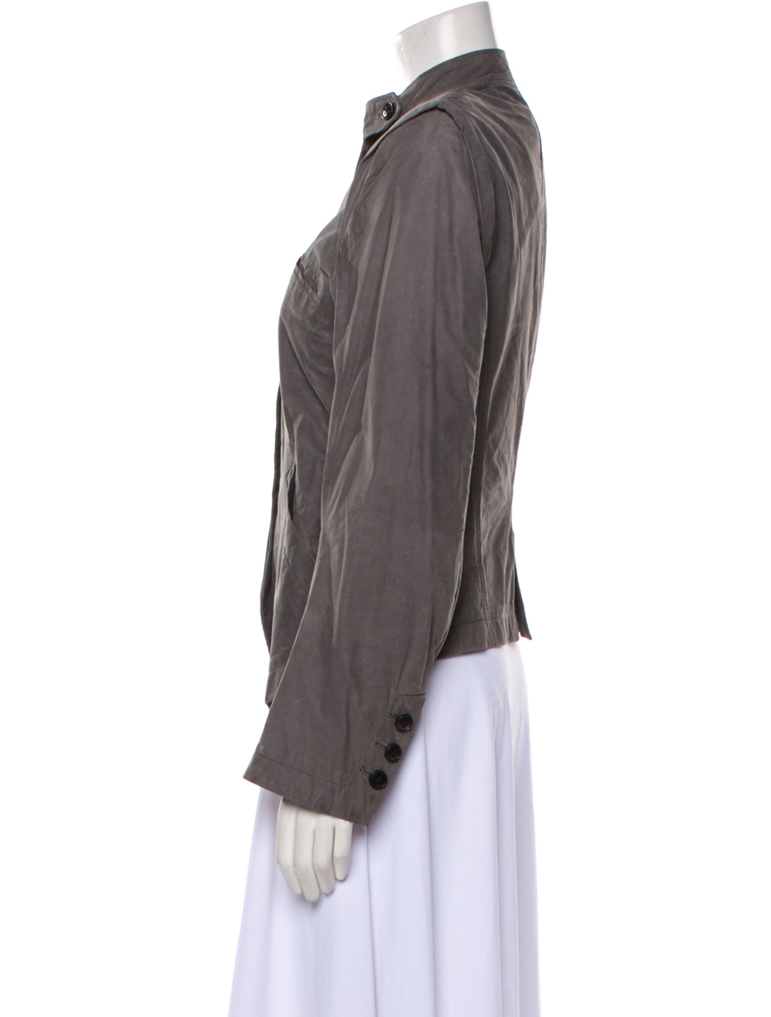 Ann Demeulemeester Leather Jacket