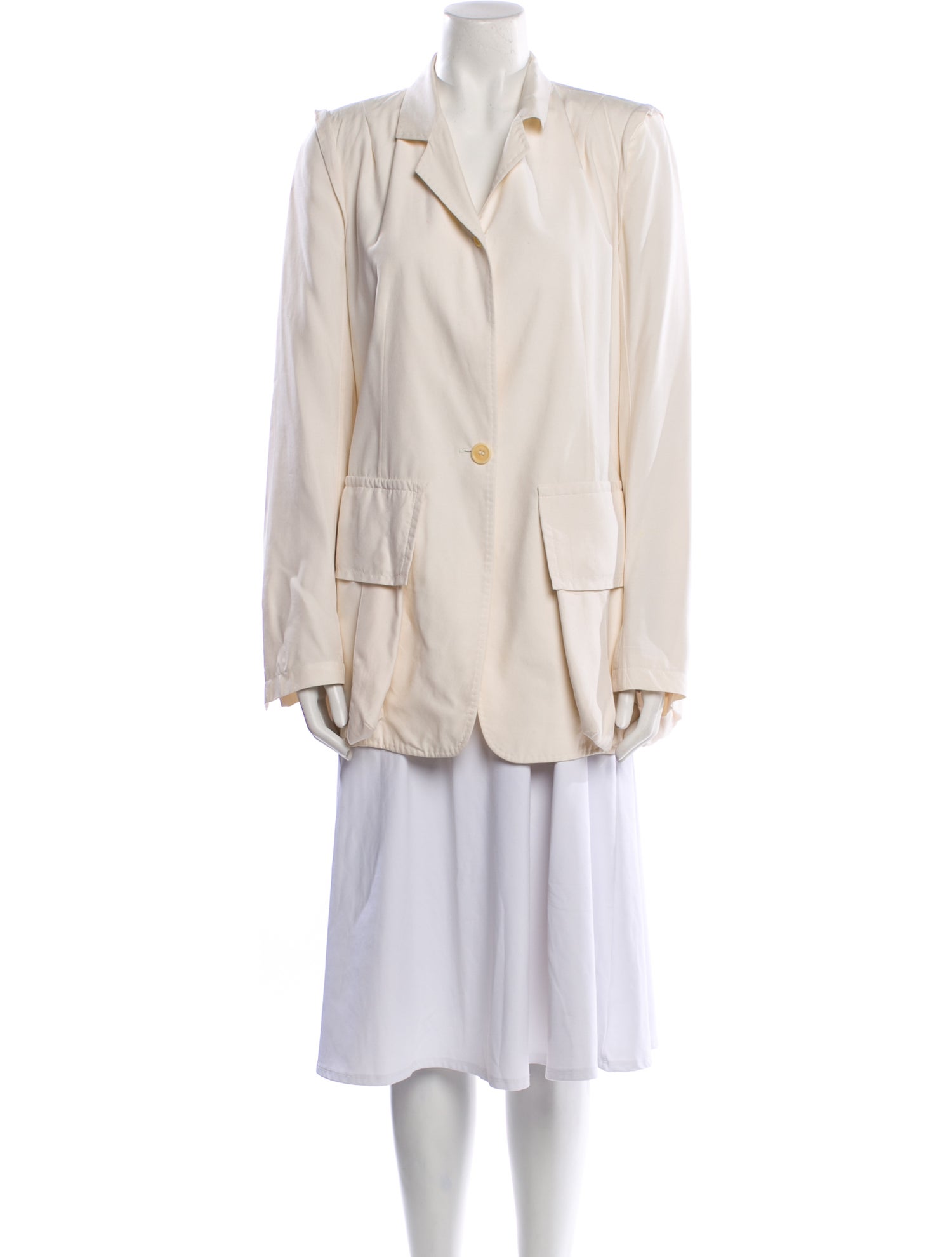 Ann Demeulemeester Silk Blazer